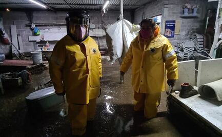 Implementan operativo Tormenta tras lluvias en Xochimilco y Tlalpan 