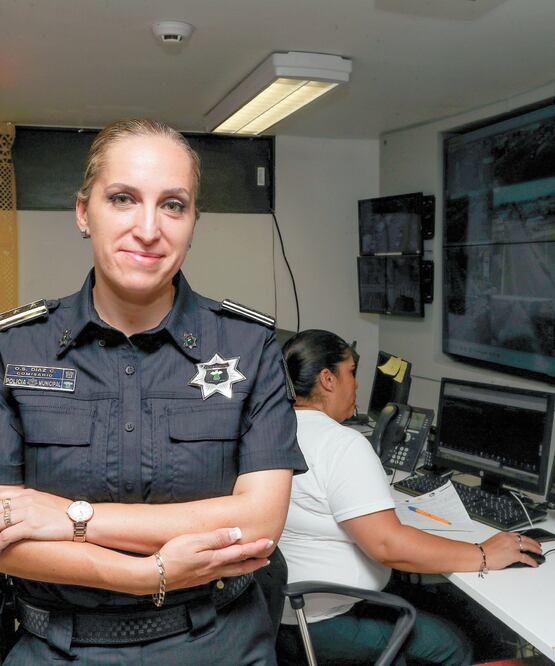 La directora de Seguridad Pública y Tránsito municipal, Ofelia Sofía Díaz Cruz, rechazó un incremento de la violencia. JORGE ALVARADO. EL UNIVERSAL
