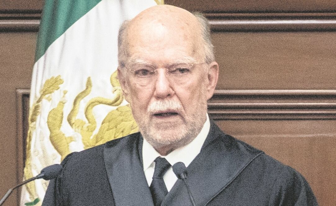 Mejorar. En su primer discurso como ministro, González Alcántara Carrancá llamó a trabajar para cambiar la desconfianza que existe contra el Poder Judicial de la Federación (GERMÁN ESPINOSA. EL UNIVERSAL)