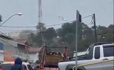 Cae un avión de pasajeros en una zona rural de Brasil