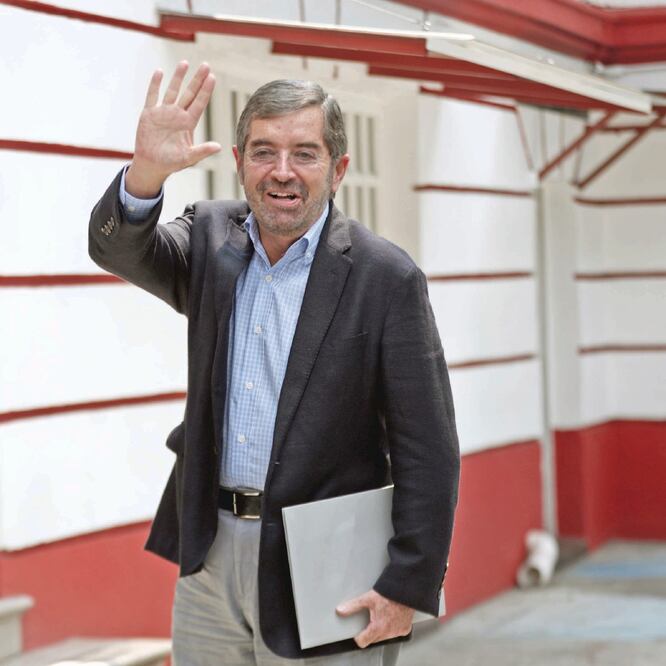 Juan Ramón de la Fuente, propuesto por López Obrador como próximo representante de México ante la ONU, se reunió con el presidente electo para continuar con la agenda de trabajo de cara a la toma de posesión. (ALEJANDRA LEYVA. EL UNIVERSAL)