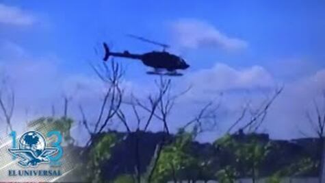 Helicóptero aterriza de emergencia sobre el río Hudson en Nueva York