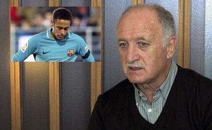 "Neymar destronará a Ronaldo o Messi": técnico Luiz Felipe Scolari 