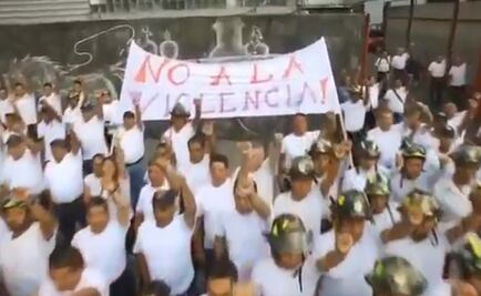 "Los bomberos podremos tener diferencias, pero no dejamos de ser una familia", dice Ismael Figueroa