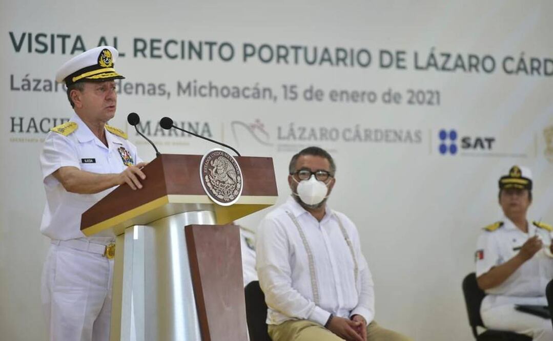 Rafael Ojeda, secretario de Marina. Foto: Presidencia