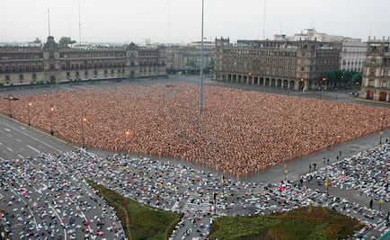 Los desnudos de Spencer Tunick en México