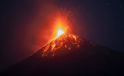 Tres volcanes aumentan actividad eruptiva en Guatemala