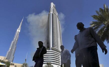 Skyscraper fire in Dubai smolders into 2016