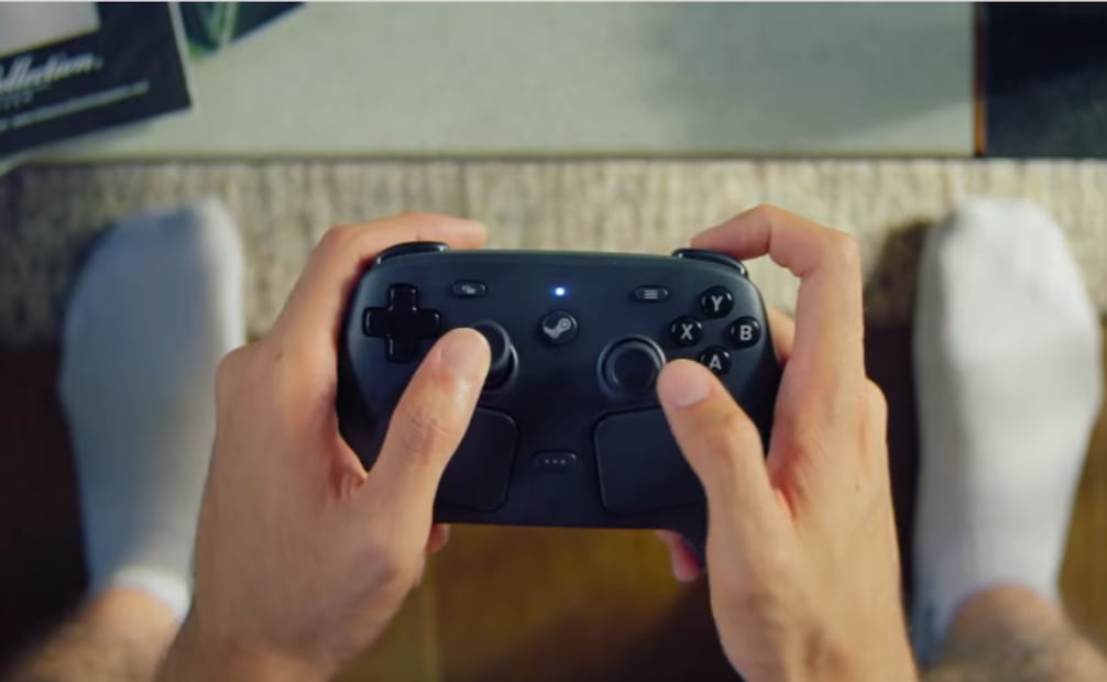 El Steam Controller se diseñó con todas las entradas para todos los juegos. Foto: Steam