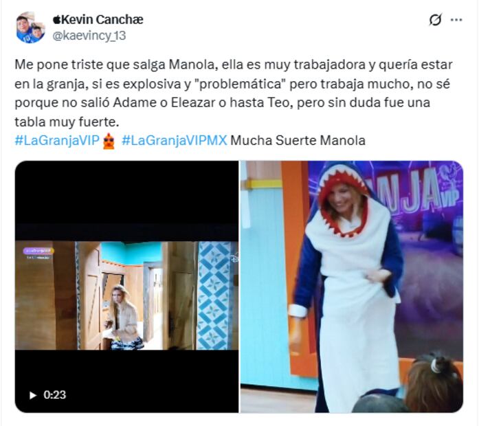 Memes de la quinta noche de eliminación en La Granja VIP. Foto: X