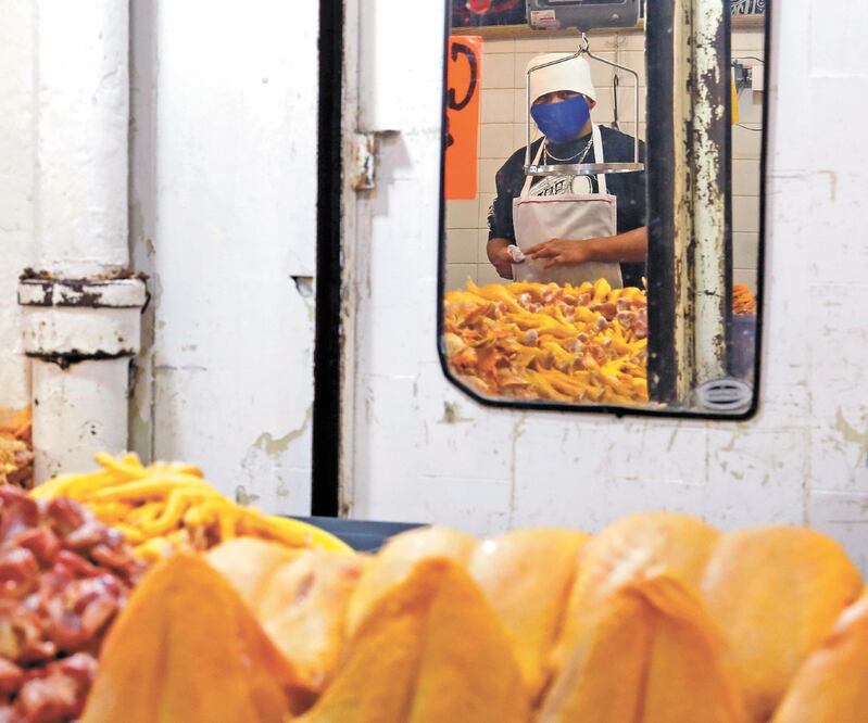 El pollo es la carne preferida por las familias mexicanas con respectos a otros cárnicos. Foto: ARCHIVO EL UNIVERSAL