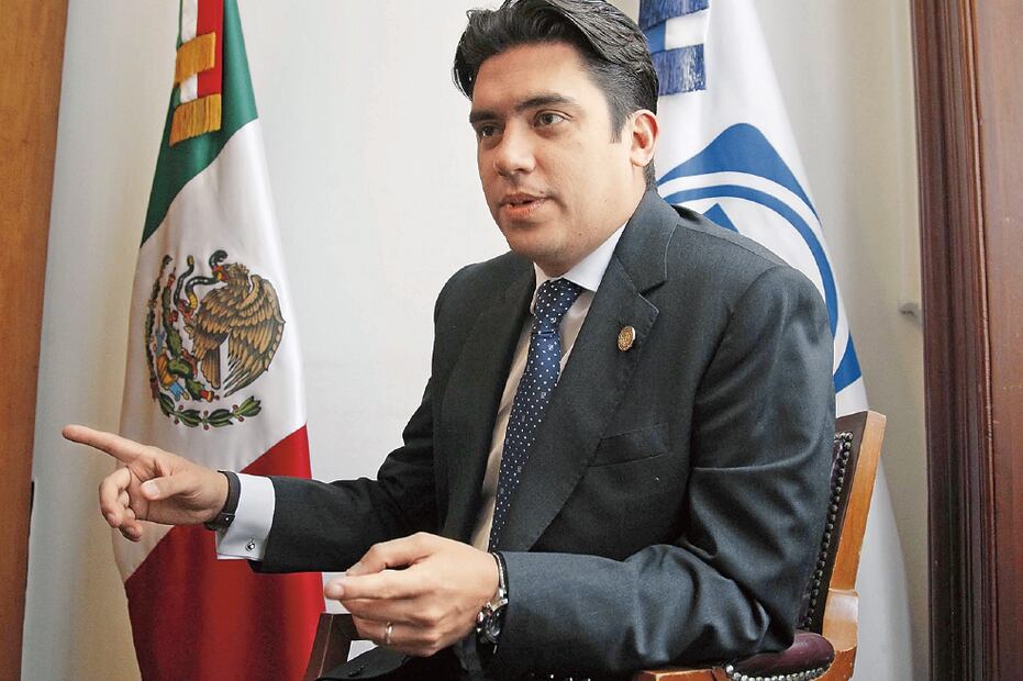 Jorge Romero afirma que hay "complicidad” entre Morena y el crimen organizado. Foto:(ARIEL OJEDA. EL UNIVERSAL)