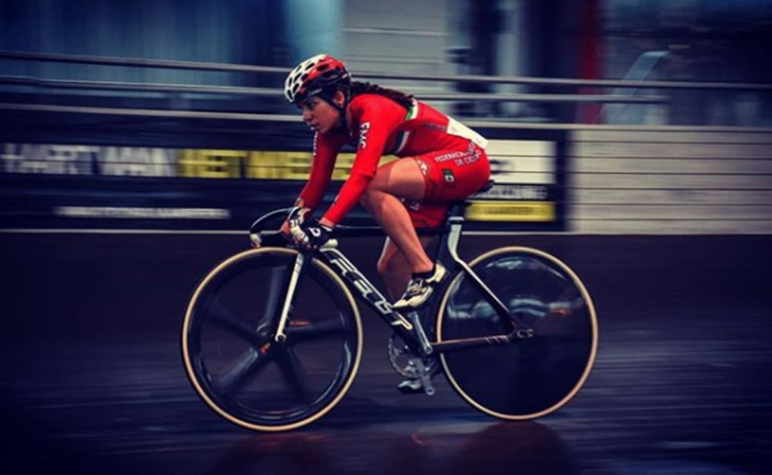 Sofía Arreola Navarro is a Mexican track and road cyclist – Photo: Taken from Sofía Navarro Instagram account