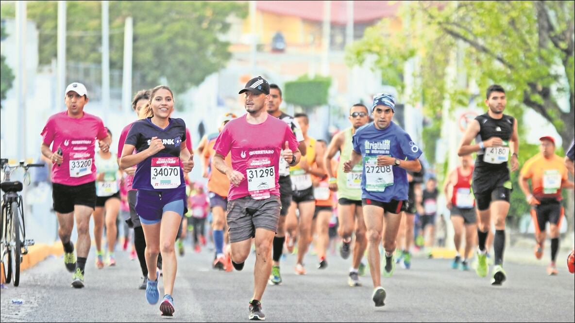 Corredor de maratón. Foto: El Universal