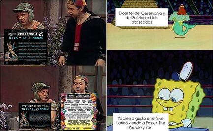 Vive Latino 2025: Los mejores memes que dejó el cartel del festival 