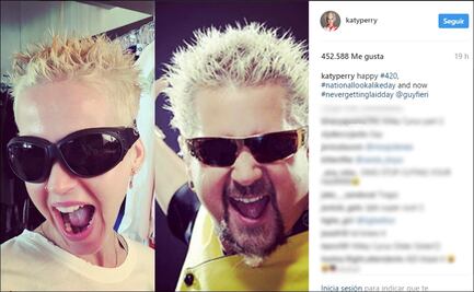 Katy Perry se burla de sí misma por su nuevo look
