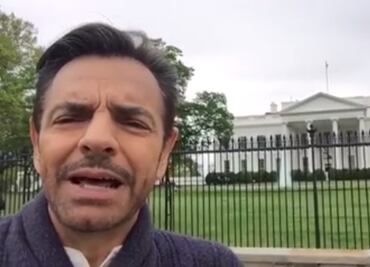 Eugenio Derbez manda mensaje a Trump desde la Casa Blanca