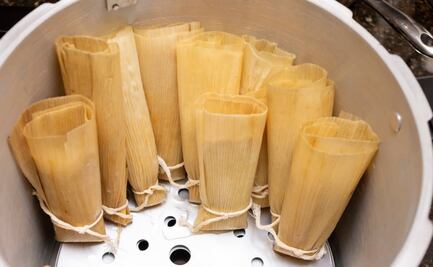Cómo acomodar los tamales en la olla para que se cocinen bien