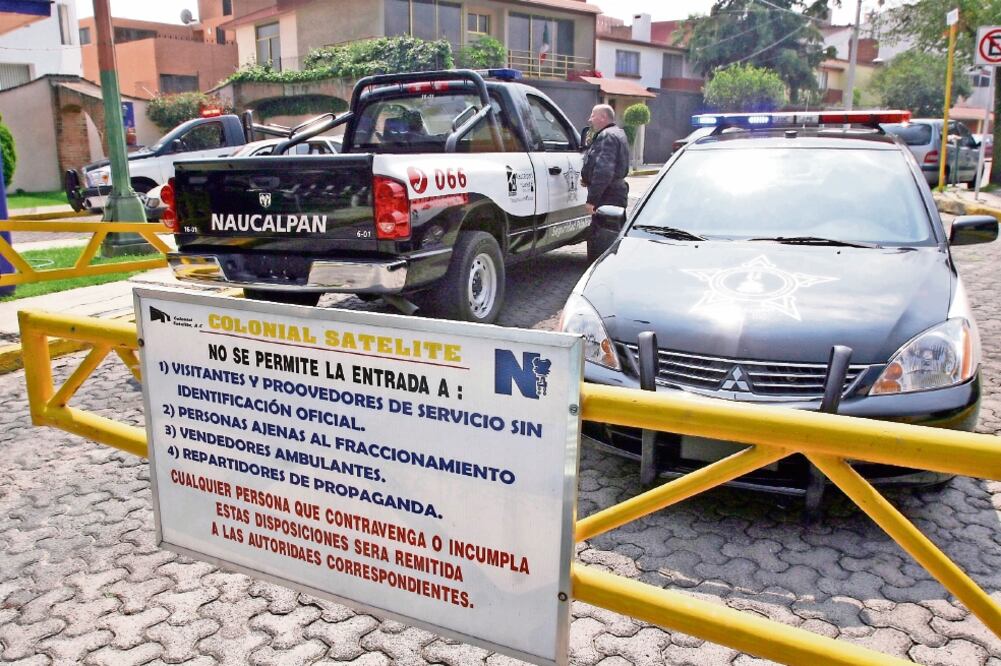 Vecinos argumentaron que no desean perjudicar los derechos de otros ciudadanos, pero tomaron la medida de las casetas ante la inseguridad. (ARCHIVO EL UNIVERSAL)