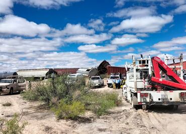 Localizan sin vida a menor desaparecido tras descarrilamiento de tren en Chihuahua