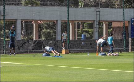 Cruz Azul sigue con los entrenamientos en grupos separados 