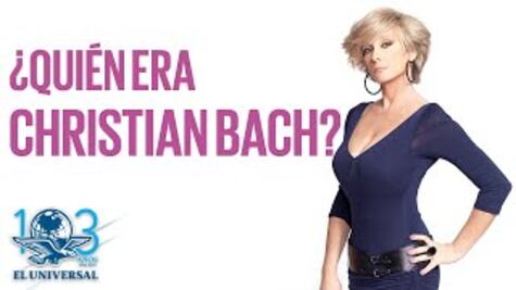 ¿Quién era Christian Bach, la actriz argentina que conquistó a México?