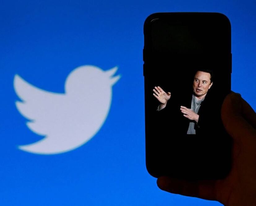 Desde que obtuvo Twitter, Musk ha hecho anuncios que han irritado a los internautas. Foto: AFP