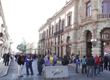 Víctimas de Nochixtlán protestan contra la CNDH en Oaxaca