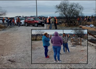 Viudas de Pasta de Conchos paran trabajos del memorial, piden que se recuperen los restos de los mineros
