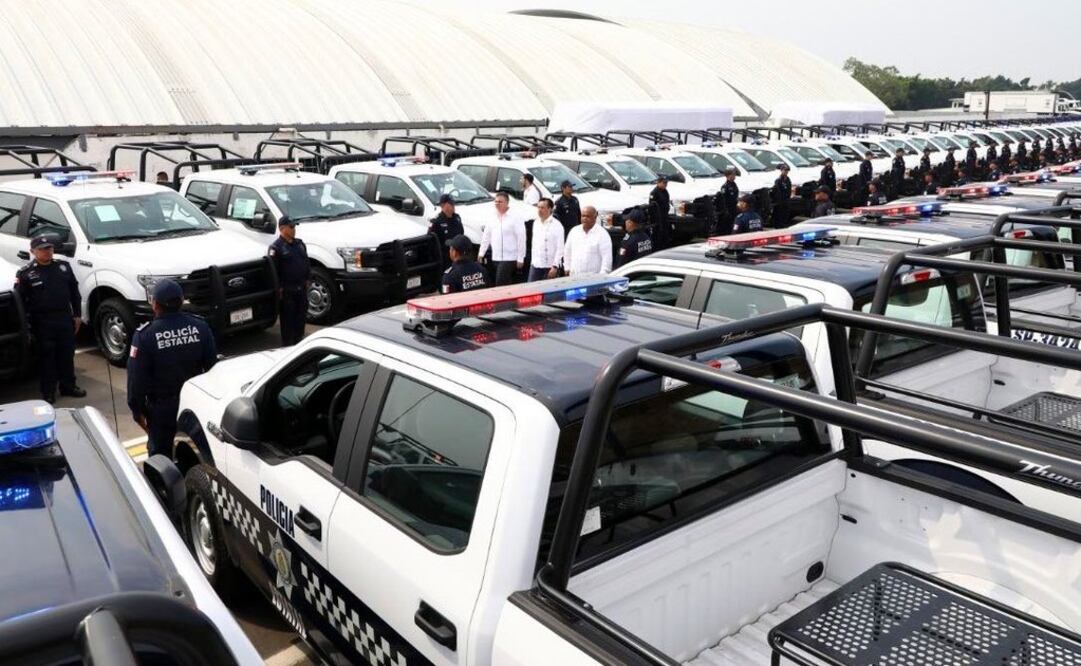 El pasado 2 de mayo el gobierno de Veracruz anunció la adquisición de 160 nuevas unidades para combatir la inseguridad (Tomada de Twitter @CuitlahuacGJ )