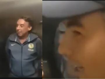 Checo Pérez y Emilio Azcárraga se quedaron atrapados en el elevador del estadio BBVA