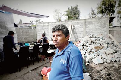 "Es doloroso perder el patrimonio de años"