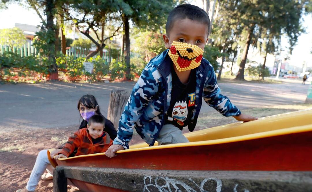 En enero de 2018, cuando tenía dos años y cuatros meses, Fernando Gael fue diagnosticado con retinoblastoma bilateral, un tipo de cáncer que puede ocasionar la pérdida de la vista. Fotos: Diego Prado. EL UNIVERSAL