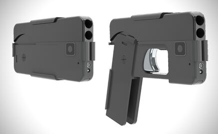 Alerta por llegada de smartphone pistola 