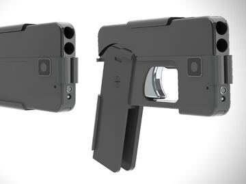Alerta por llegada de smartphone pistola