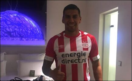 Así recibió el PSV a Salcido en Eindhoven