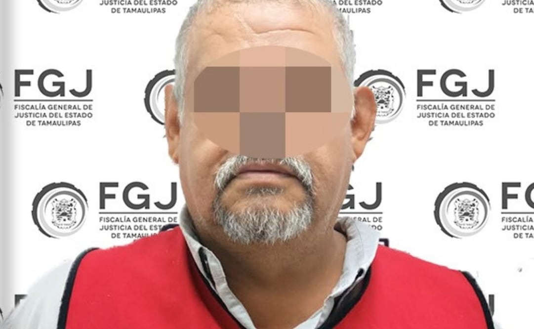 La Fiscalía de Tamaulipas logró la detención de Jesús Daniel “N” por abastecimiento y comercialización de un producto de la canasta básica. 18/09/2026. | Foto: Especial.
