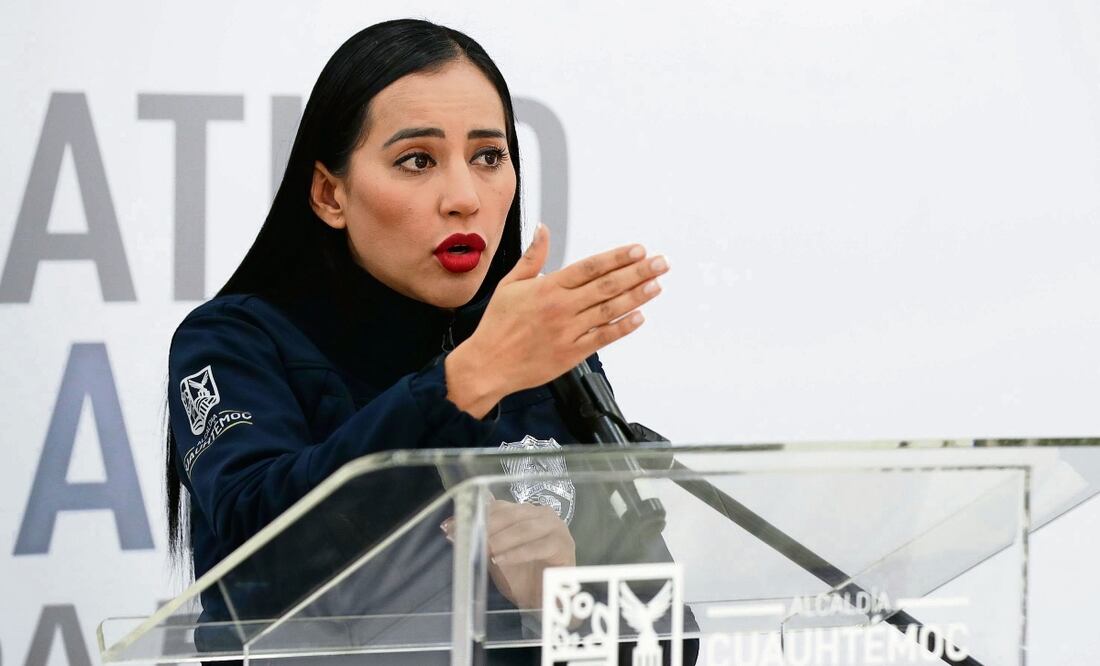 Sandra Cuevas tiene licencia de su cargo del 4 al 19 de octubre. Foto: Diego Simón / El Universal