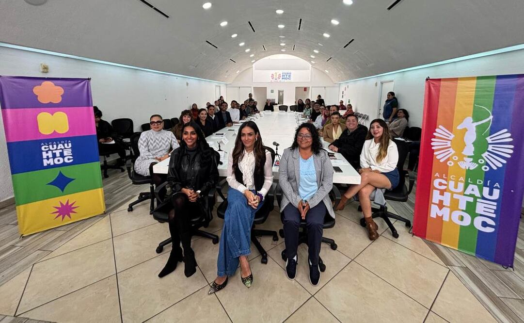 Instalan en alcaldía Cuauhtémoc el Consejo de Diversidad Sexual 2025 (24/06/2025). Foto: Especial