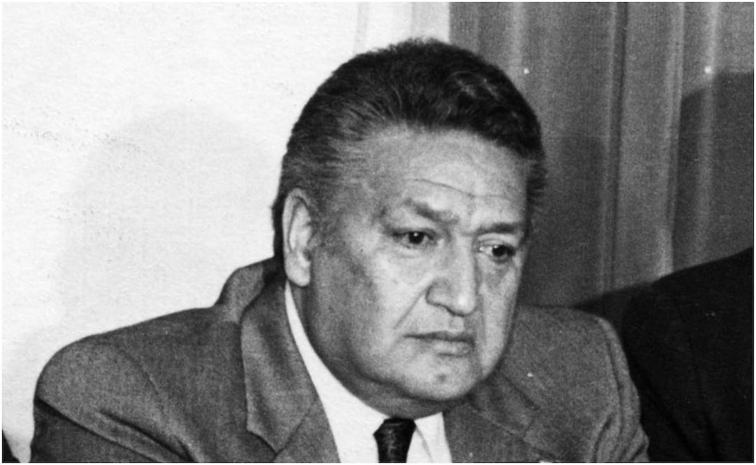 Javier García Paniagua, padre de Omar García Harfuch (México, julio 1989) Foto: EL UNIVERSAL