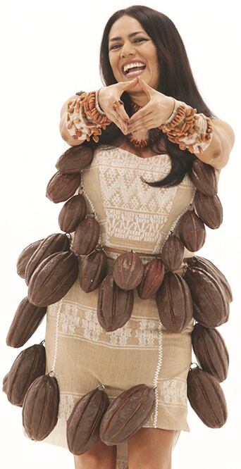 “En esta época, estoy convencida de que el cacao mexicano está en peligro de perderse por lo tanto hay que hablarlo, cantarlo y decirlo”. Foto: ARIEL OJEDA. EL UNIVERSAL