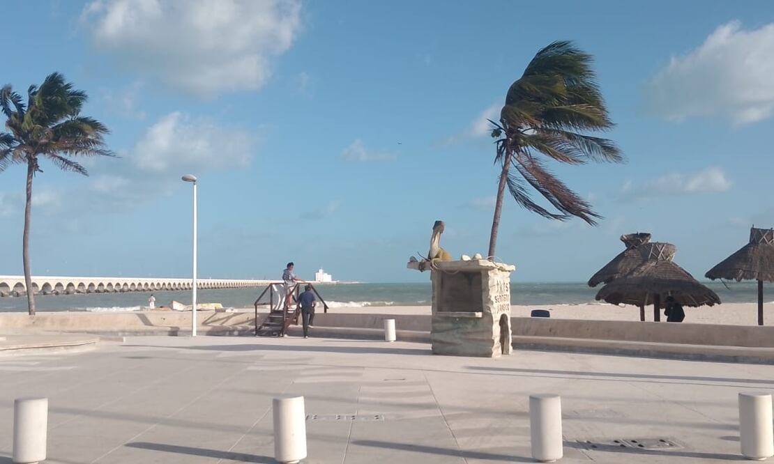 En la costa de Yucatán las embarcaciones se hundieron y fueron rescatadas por los mismos pescadores. Foto Especial
