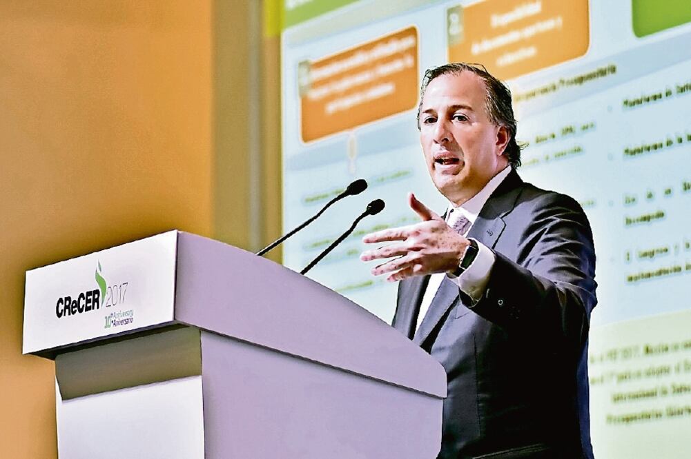 La información que presentó José Antonio Meade no cambió en comparación con la declaración que divulgó en noviembre pasado (ARCHIVO EL UNIVERSAL)