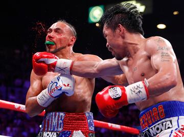 Con 40 años, Pacquiao venció a Thurman en Las Vegas