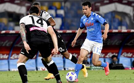 Chucky Lozano anota en la goleada del Napoli al Udinese