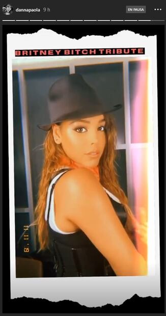 Danna Paola le rinde homenaje a Britney Spears en La Academia 2019