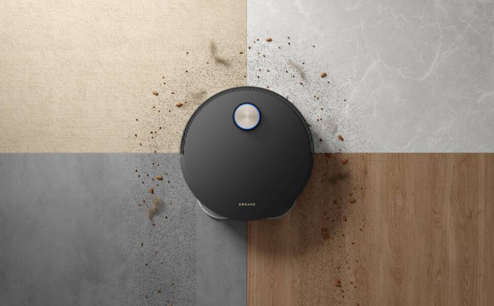 ¿Es momento de comprar tu primera aspiradora robot? Imagen: Dreame
