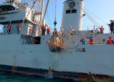 Profepa recupera 2 contenedores con mil litros de hidrocarburo en Bahía Magdalena de BCS; descarta daño ambiental