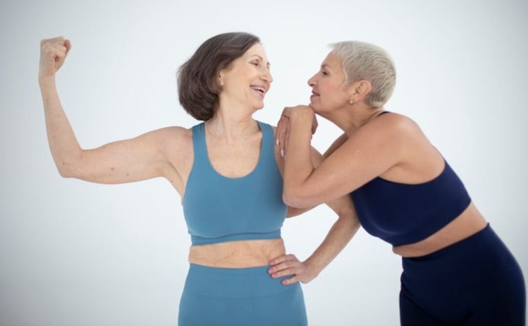 Desarrollar músculo después de los 50. Fuente: Freepik.