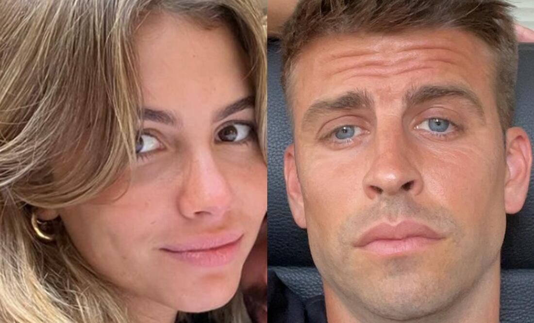 Gerard Piqué y Clara Chía. Fotos: Vía Instagram oficial